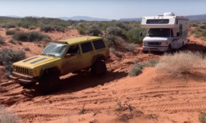 Can the Jeep pull the RV?