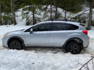 Subaru stranded