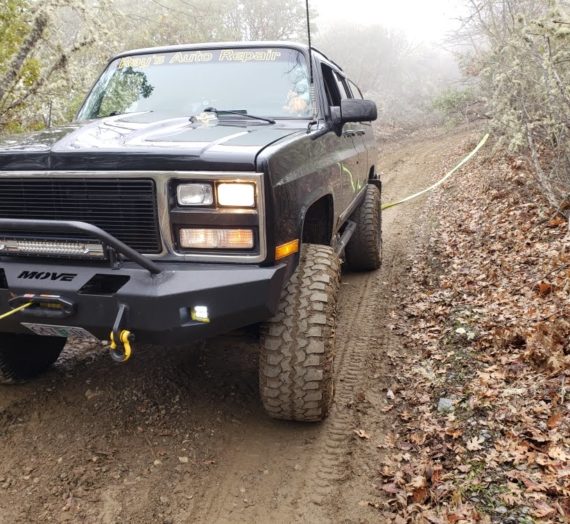 Our Service Truck is stuck