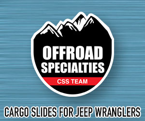 Cargo Slides for Jeep Wranglers