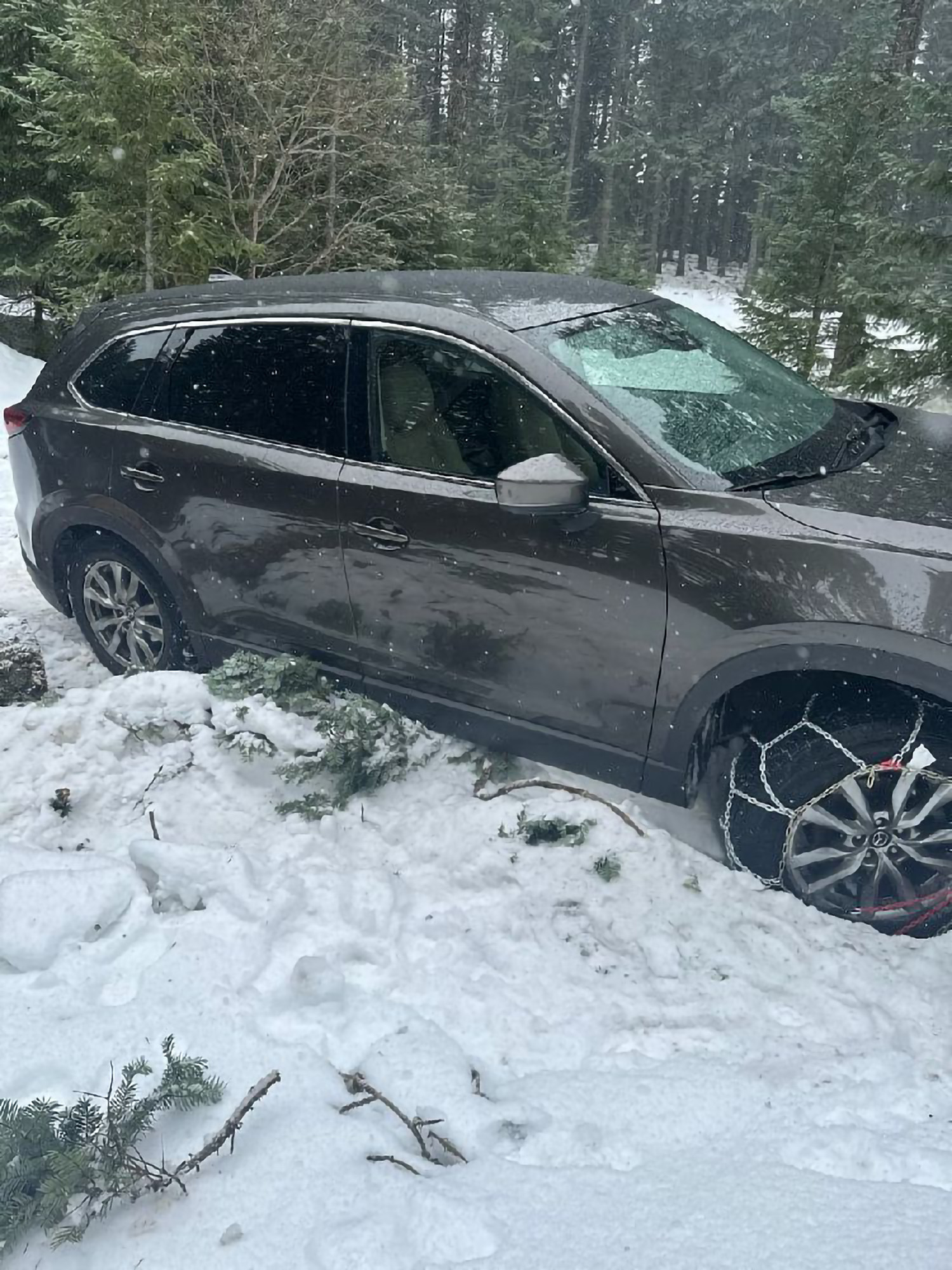 offroad recovery request in snow