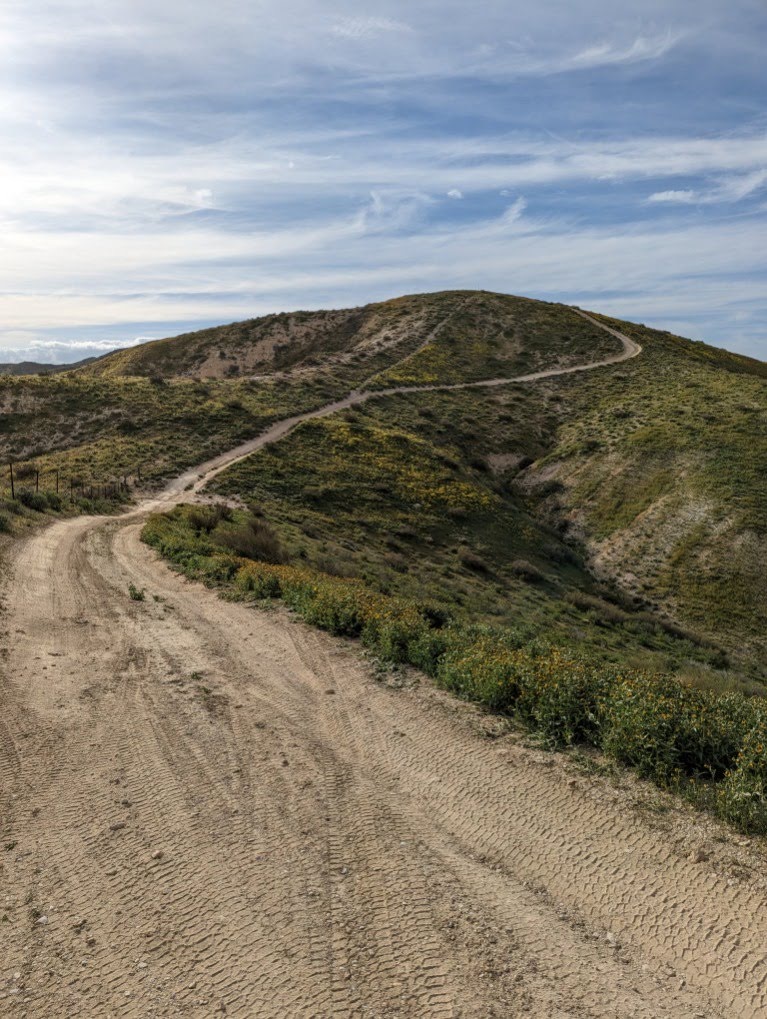 the trail was impassable  to navigate with a broken axle