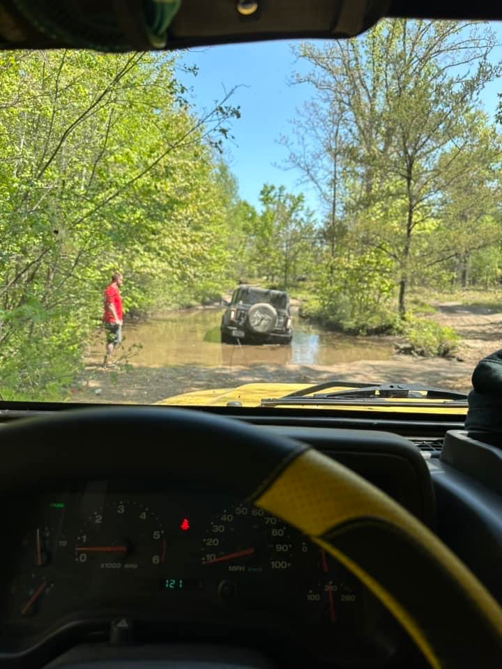 shawn performing the recovery
michigan offroad recovery