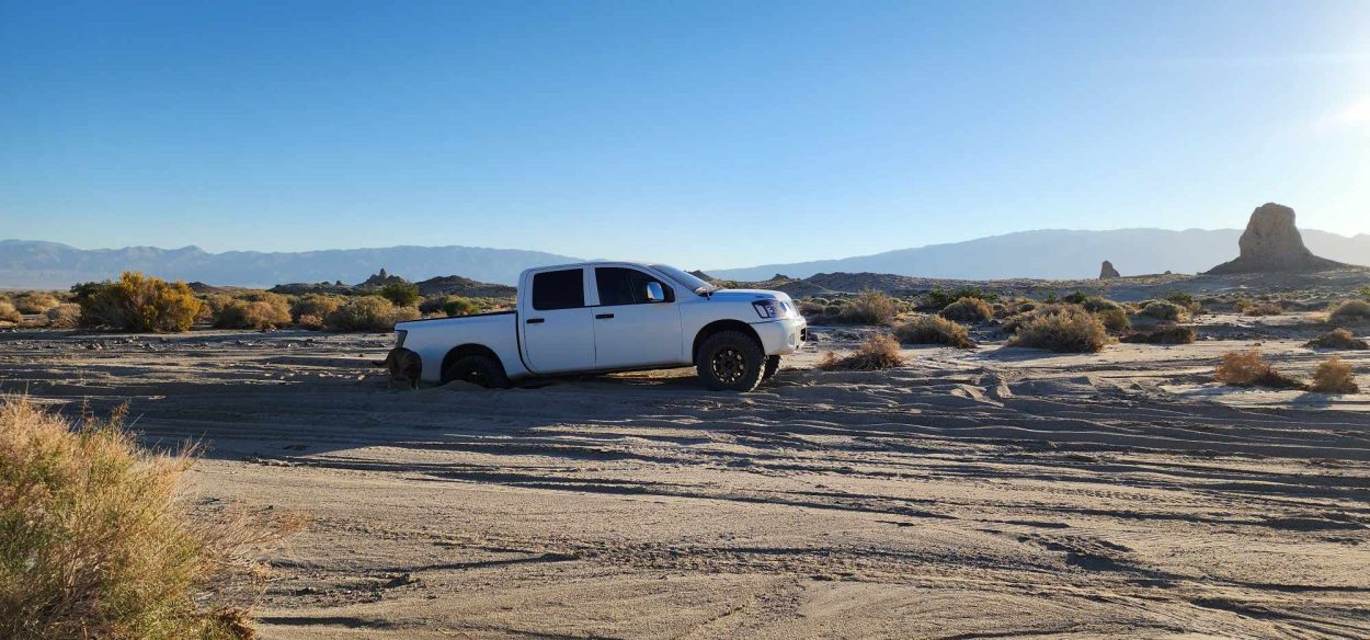 offroad recovery in California by Lee. California 4x4 rescue.