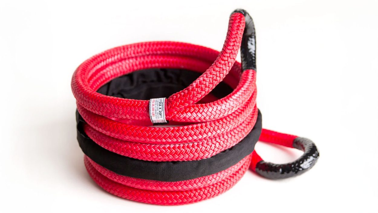 Red Kinetic Rope Understanding Kinetic Energy - Offroad Portal