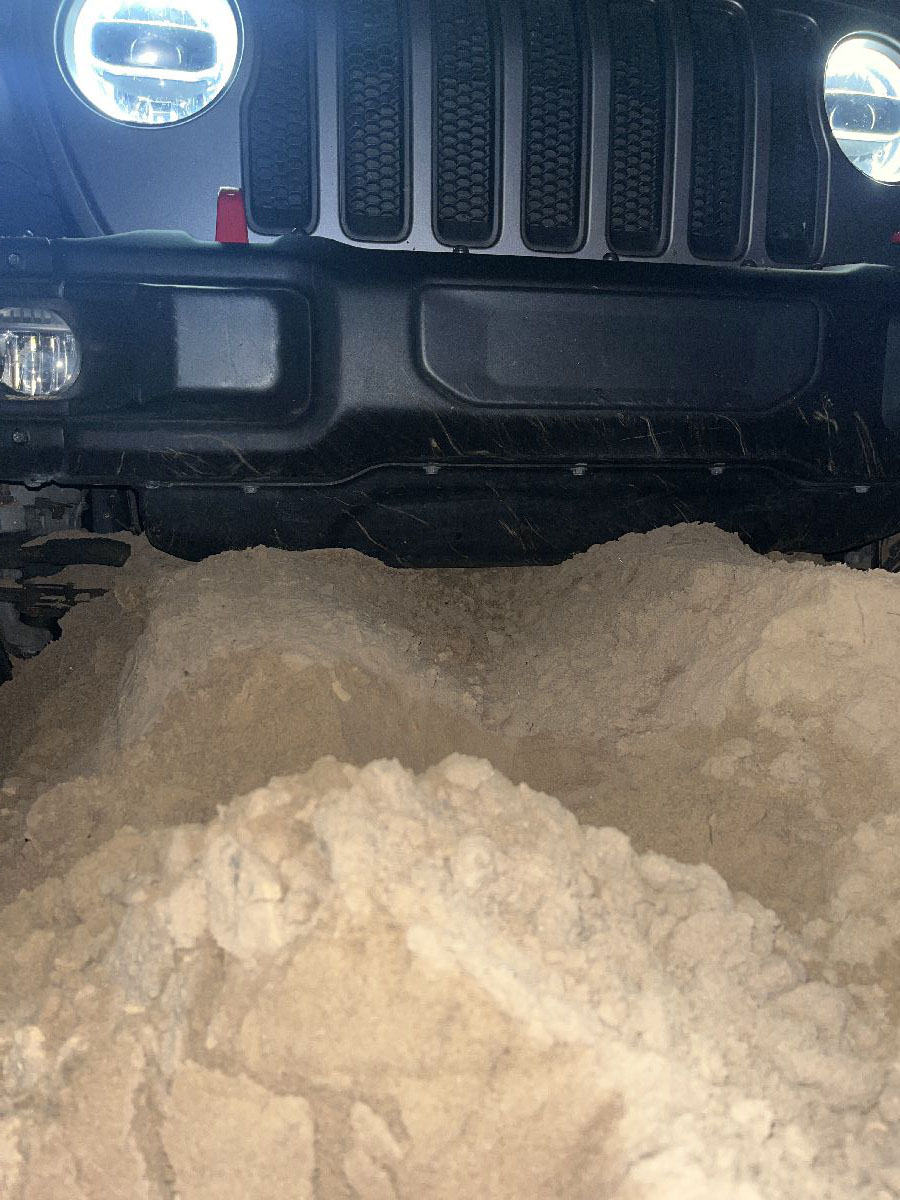 florida jeep stranded in construction zone