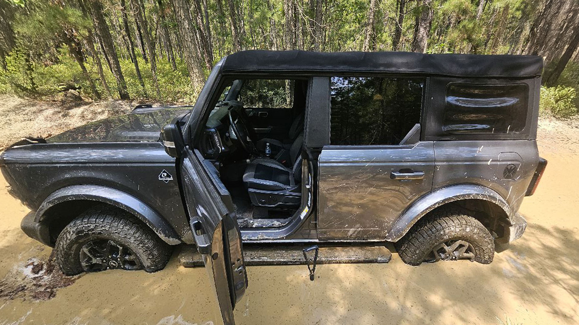 Bronco stuck in New Jersey