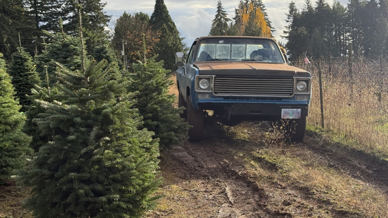 Oregon 4x4 rescue Andrew's pickup