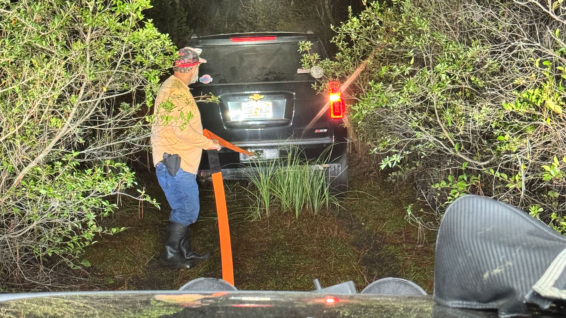 Stuck at night in Apalachicola National Forest