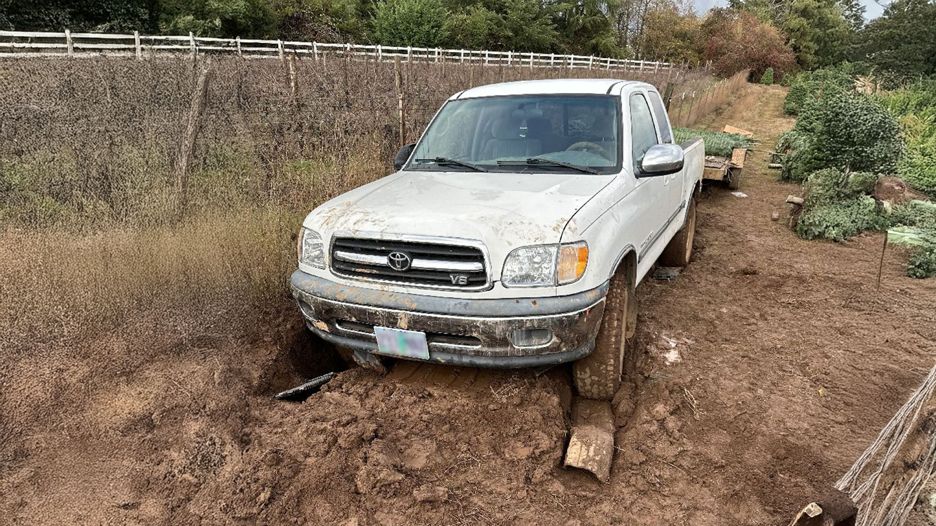 Recovery of a truck in Oregon