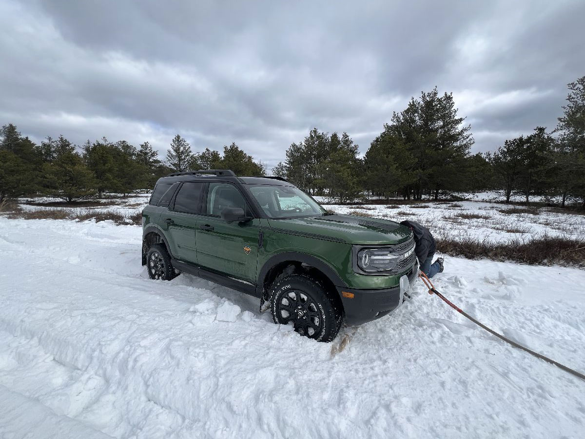 offroad recovery in Michigan 4x4 rescue