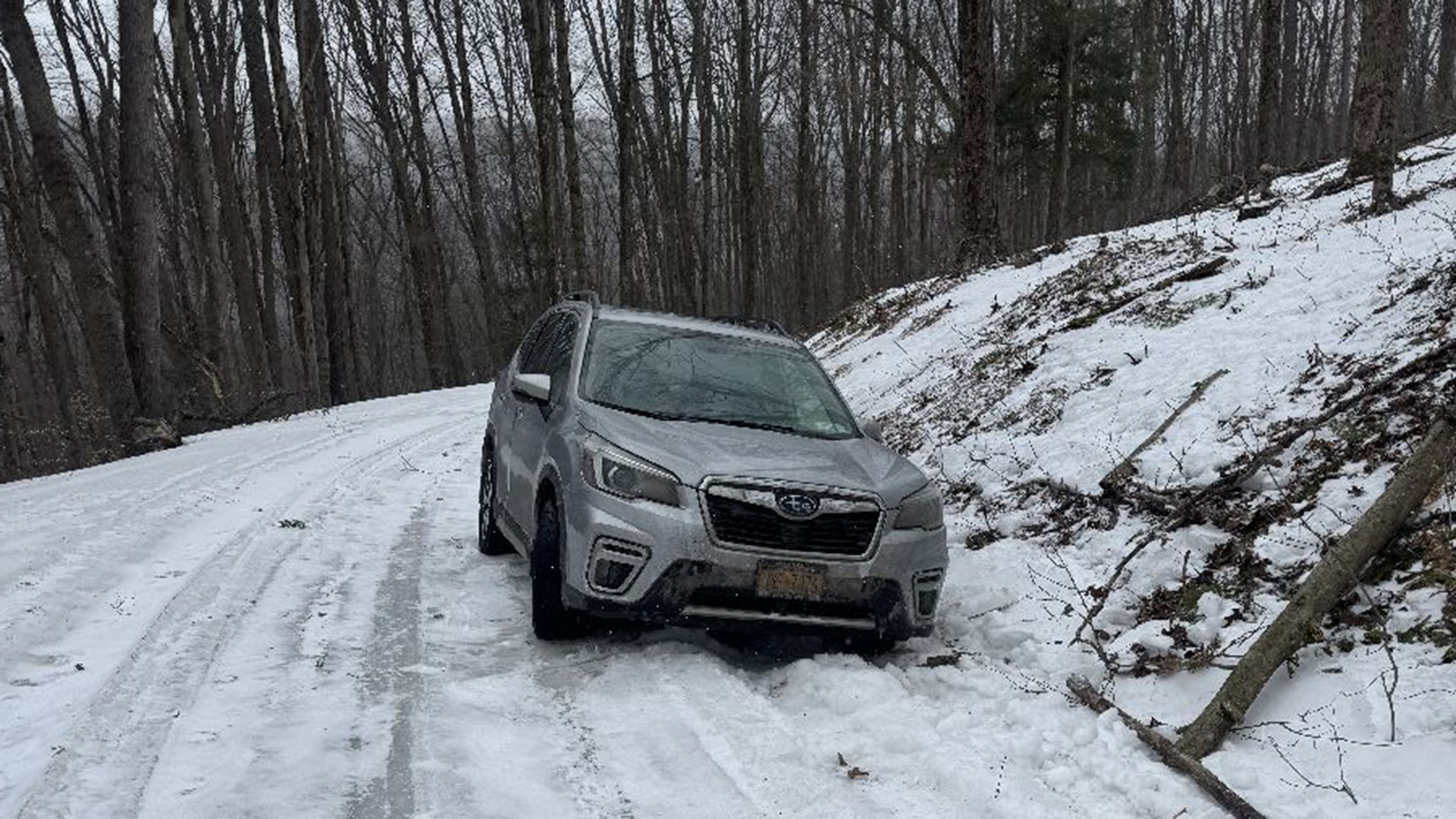 Got sucked into this ditch