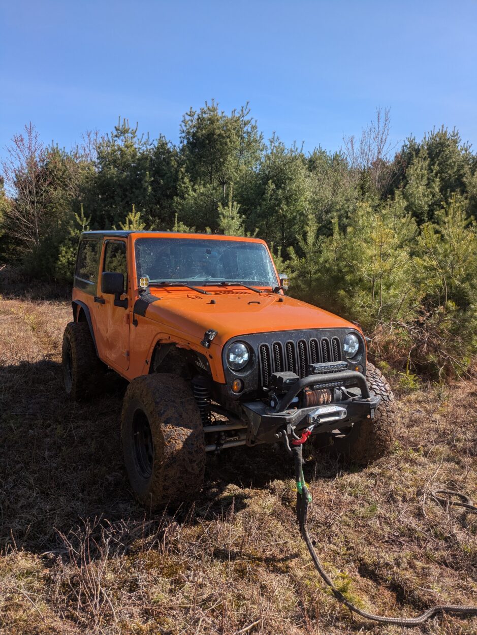 offroad recovery in Maine 4x4 rescue