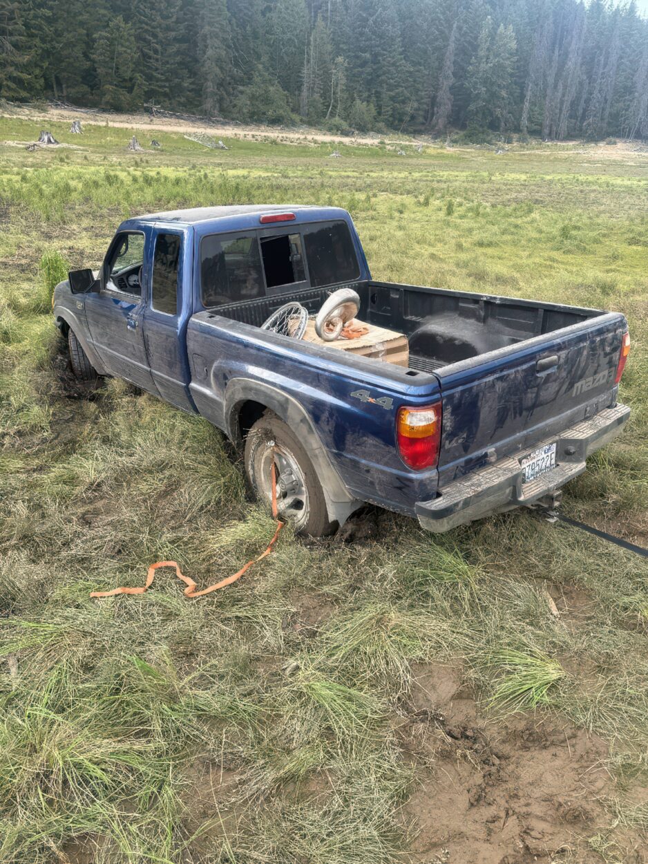offroad recovery in Washington 4x4 rescue