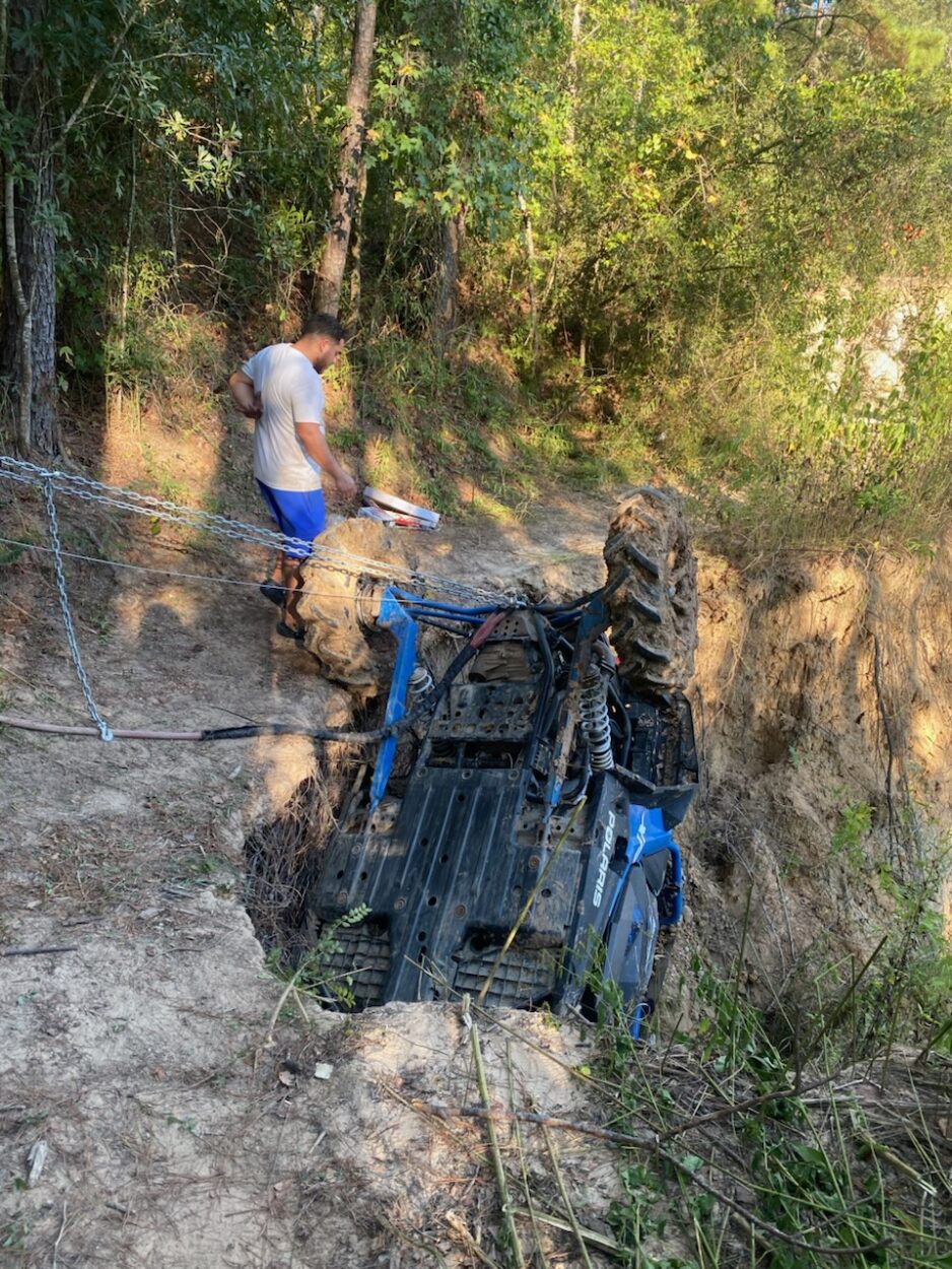 offroad recovery in Texas 4x4 rescue