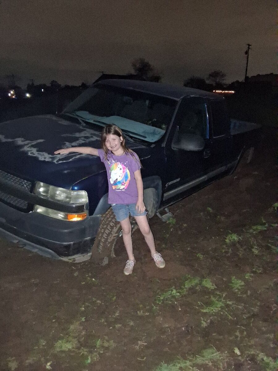 Left side is sank in mud offroad recovery in California