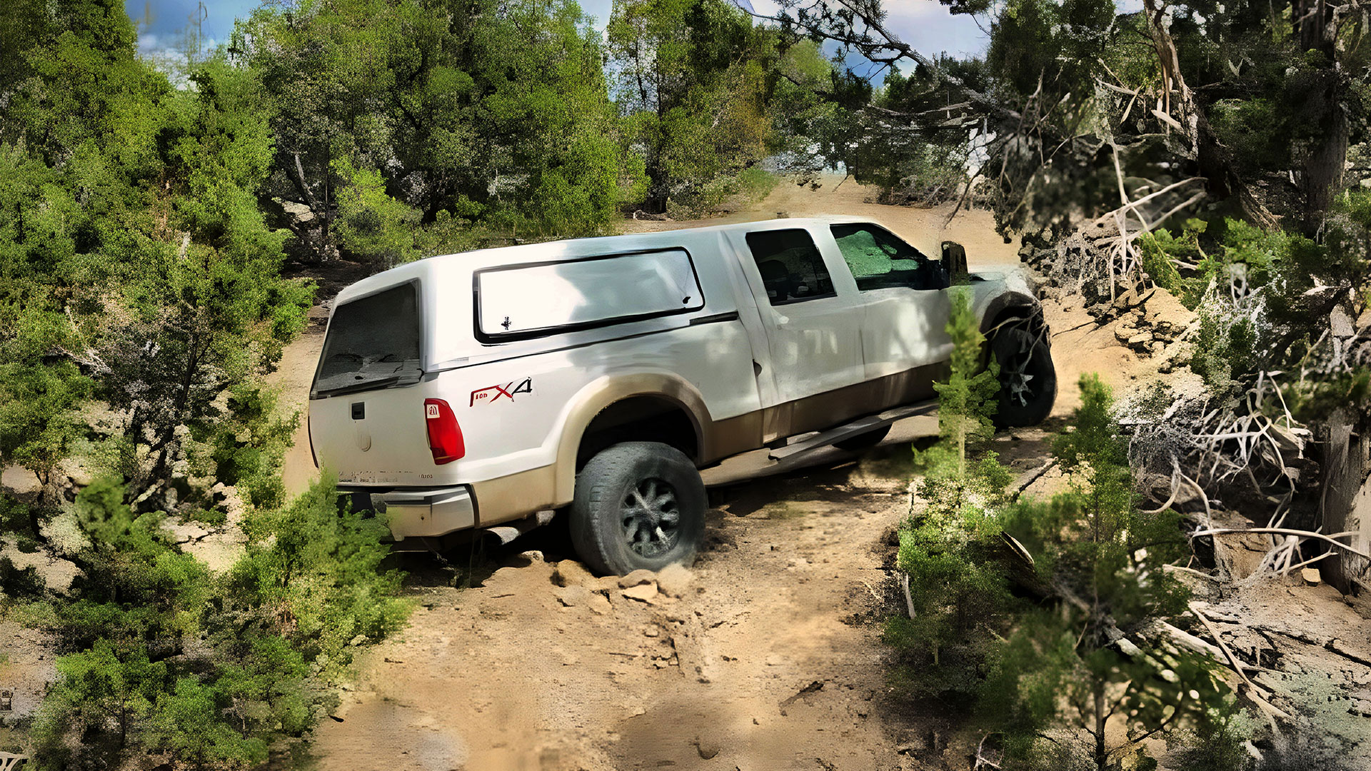 Turning off of the Mormon Trail Road